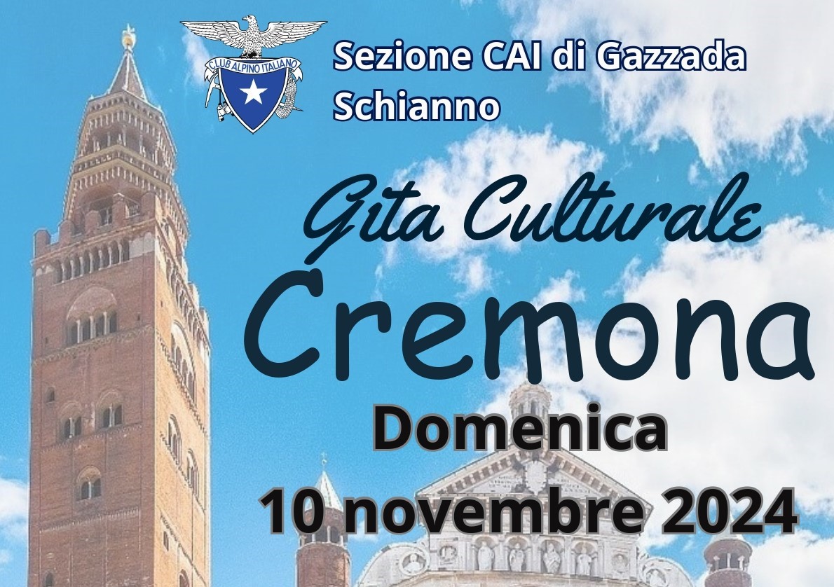 Gita culturale a Cremona organizzata dal CAI